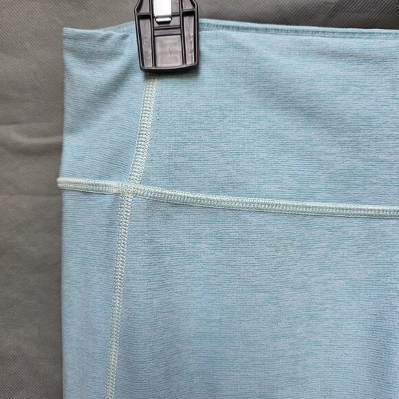 Outdoor Voices Size Large Aqua Pool Blue Leggings Workout Athletic7/8 Warm Up - Picture 4 of 5